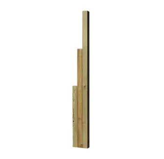 Module sportif en bois pour aire de jeux extérieur