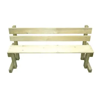 Banc en bois pour maternelle
