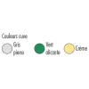 Différents coloris au choix pour la cuve de la poubelle plastique Différents coloris au choix pour la cuve de la poubelle plastique