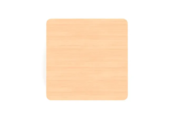Plateau carré en hêtre verni de la table pour maternlle Plateau carré en hêtre verni de la table pour maternlle