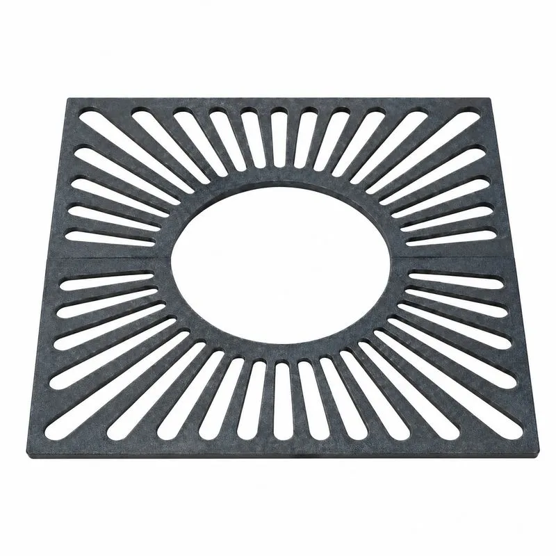 Grille d'arbre en fonte Cuadrado - modèle 1 Grille d'arbre en fonte Cuadrado - modèle 1