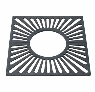 Grille d'arbre en fonte Cuadrado - modèle 1