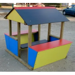 Visuel de la maisonnette en bois pour enfant Auberge