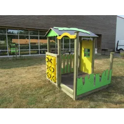 Visuel de la cabane enfant en bois Mississippi