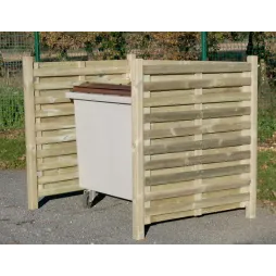 Cache poubelle et cache conteneur simple