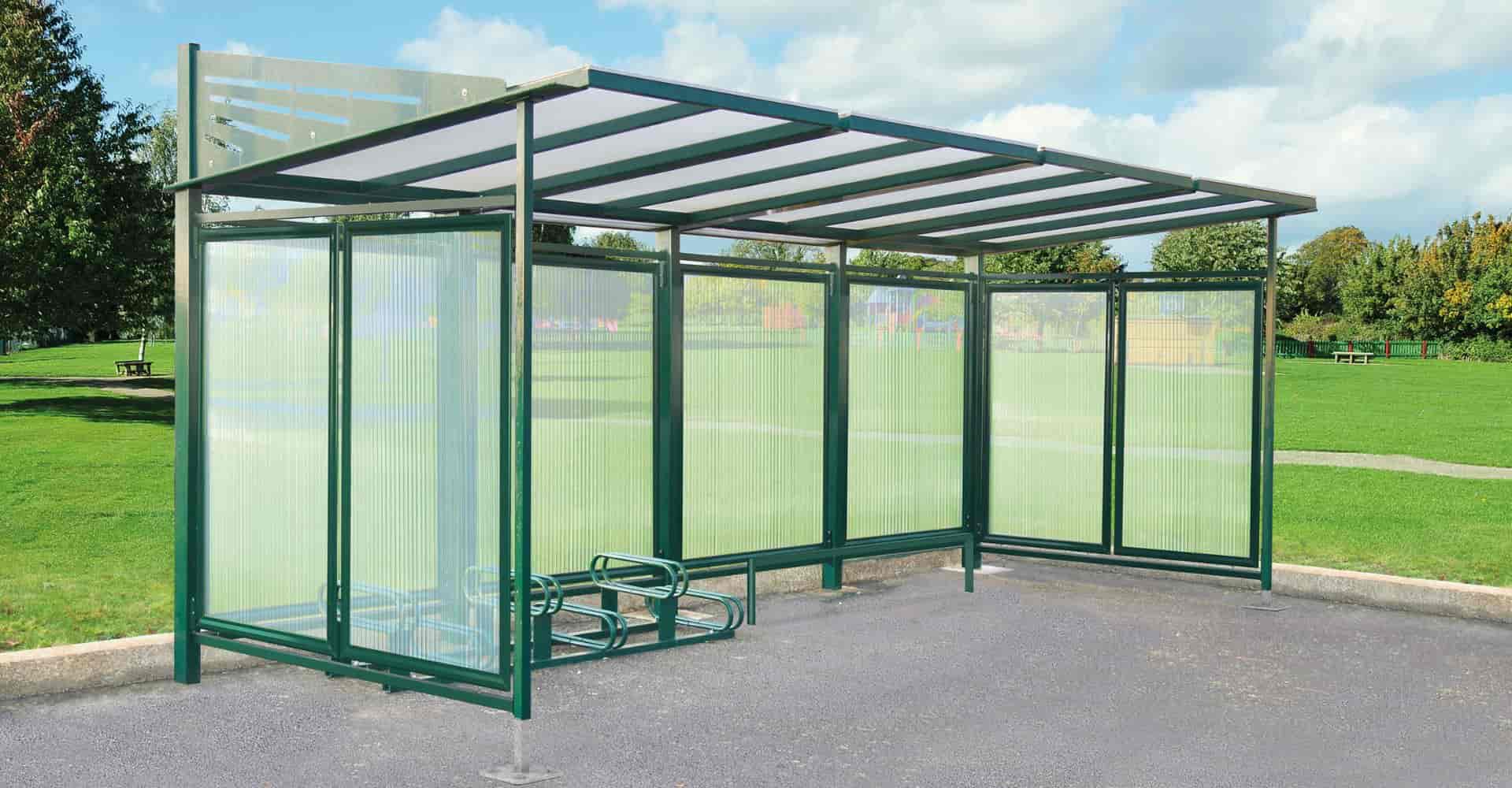 abris vélos en métal