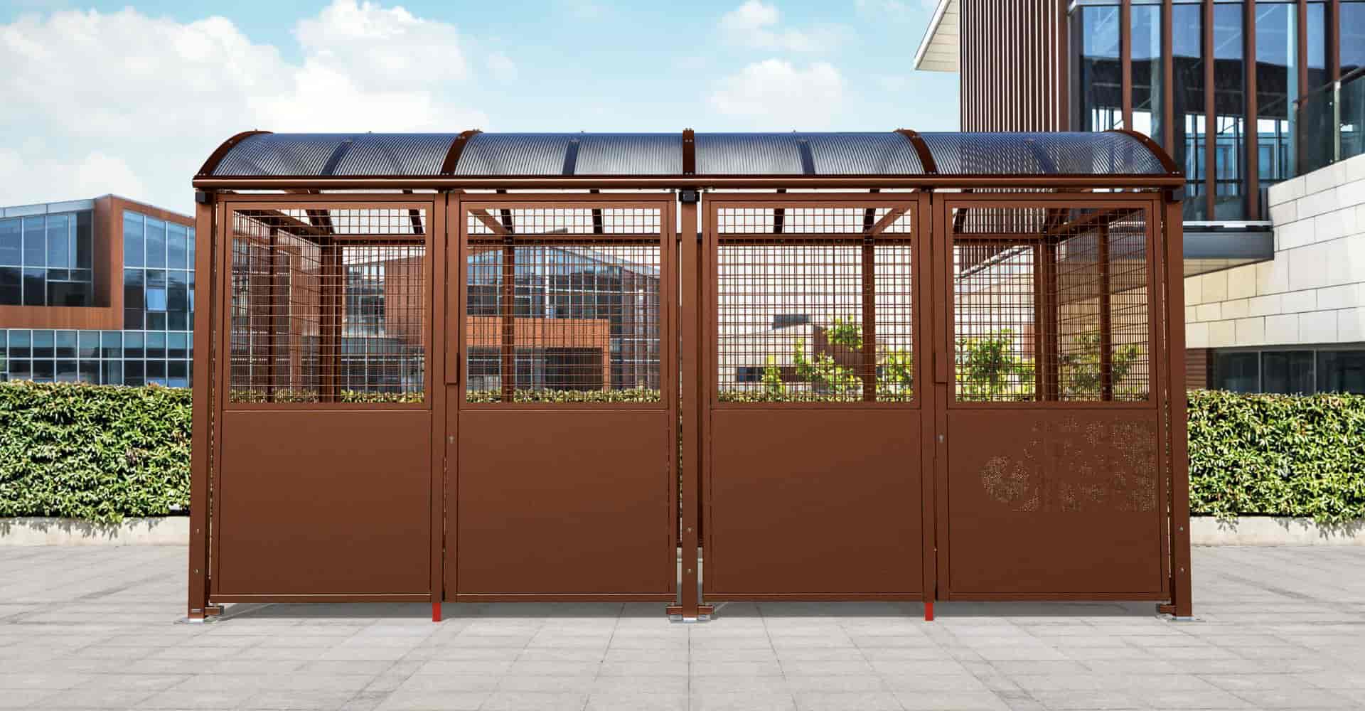 abri pour vélos sécurisé