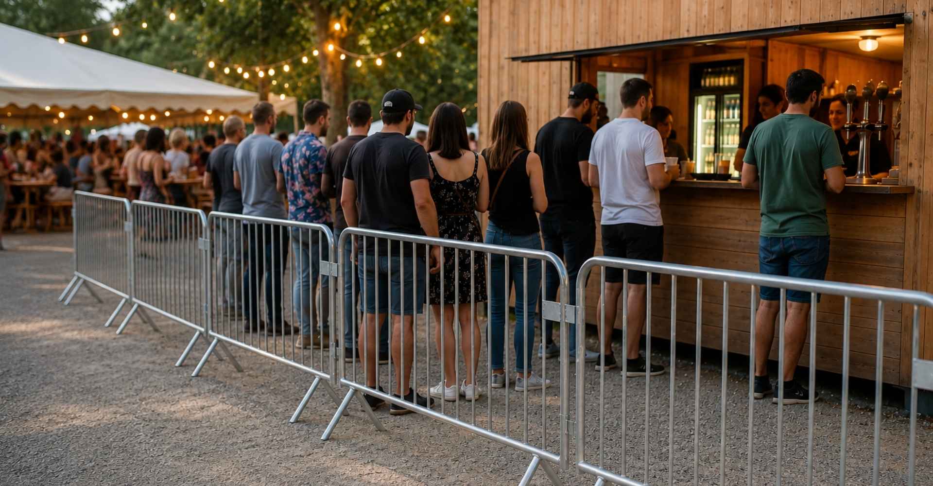 barrières de sécurité événement