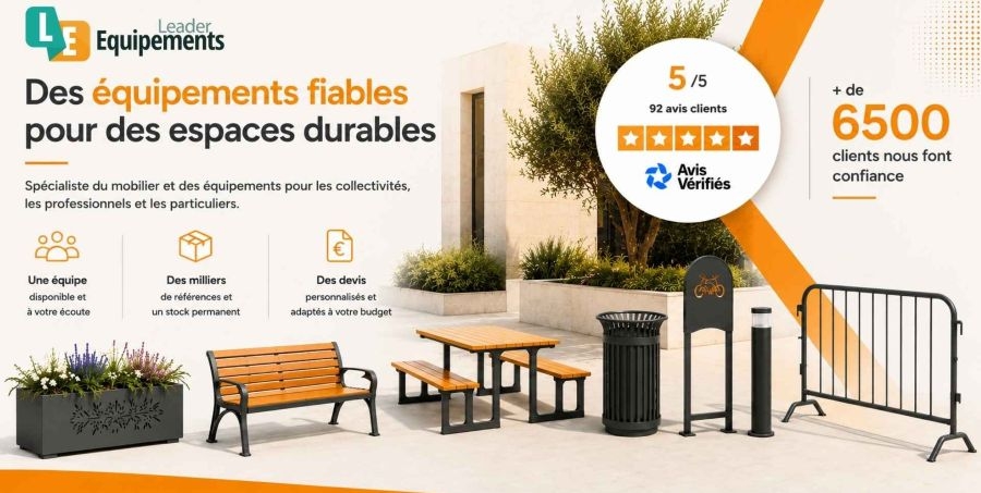 leader equipements mobilier urbain